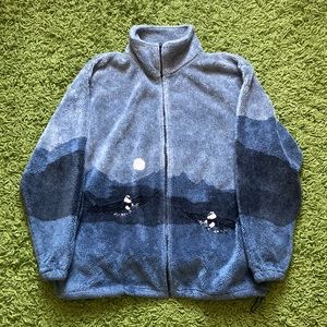 Vintage Fleece Eagle Sweater